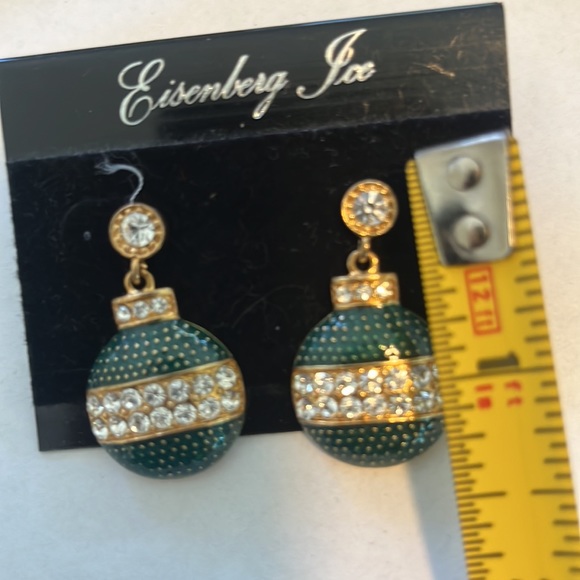 EISENBERG ICE EARRINGS new on card - Picture 2 of 6